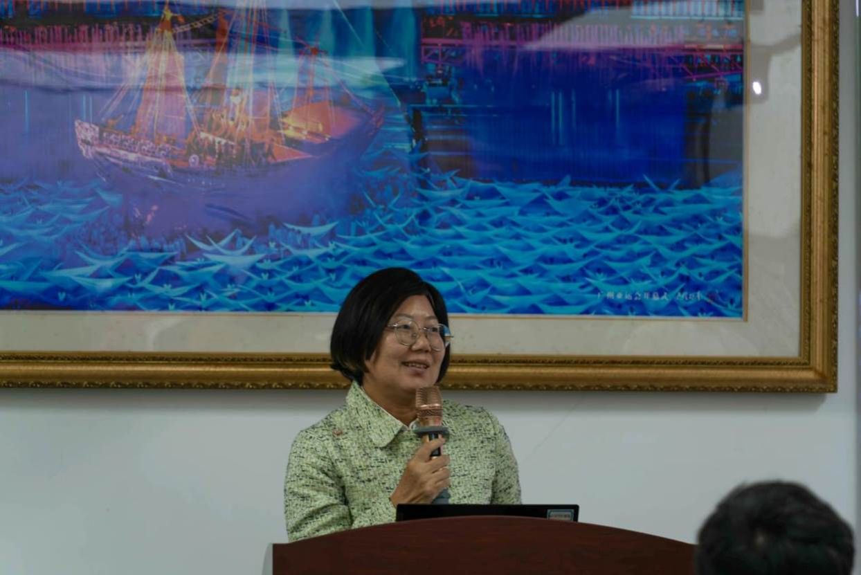 院长讲话 李开阳摄